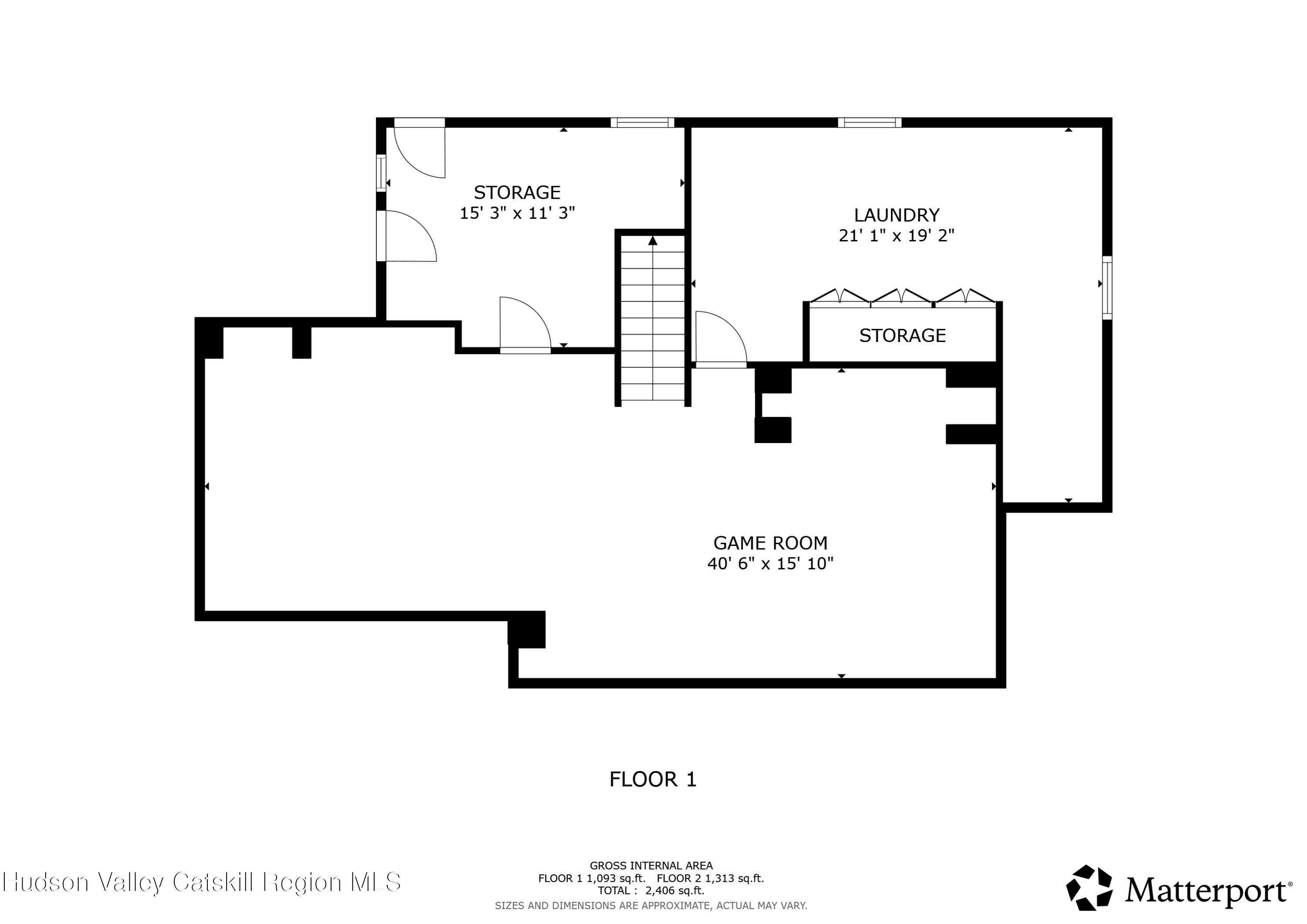 825 County Rte 51 Coxsackie, NY 12051 - Photo 33 of 33 floor plan 1 825