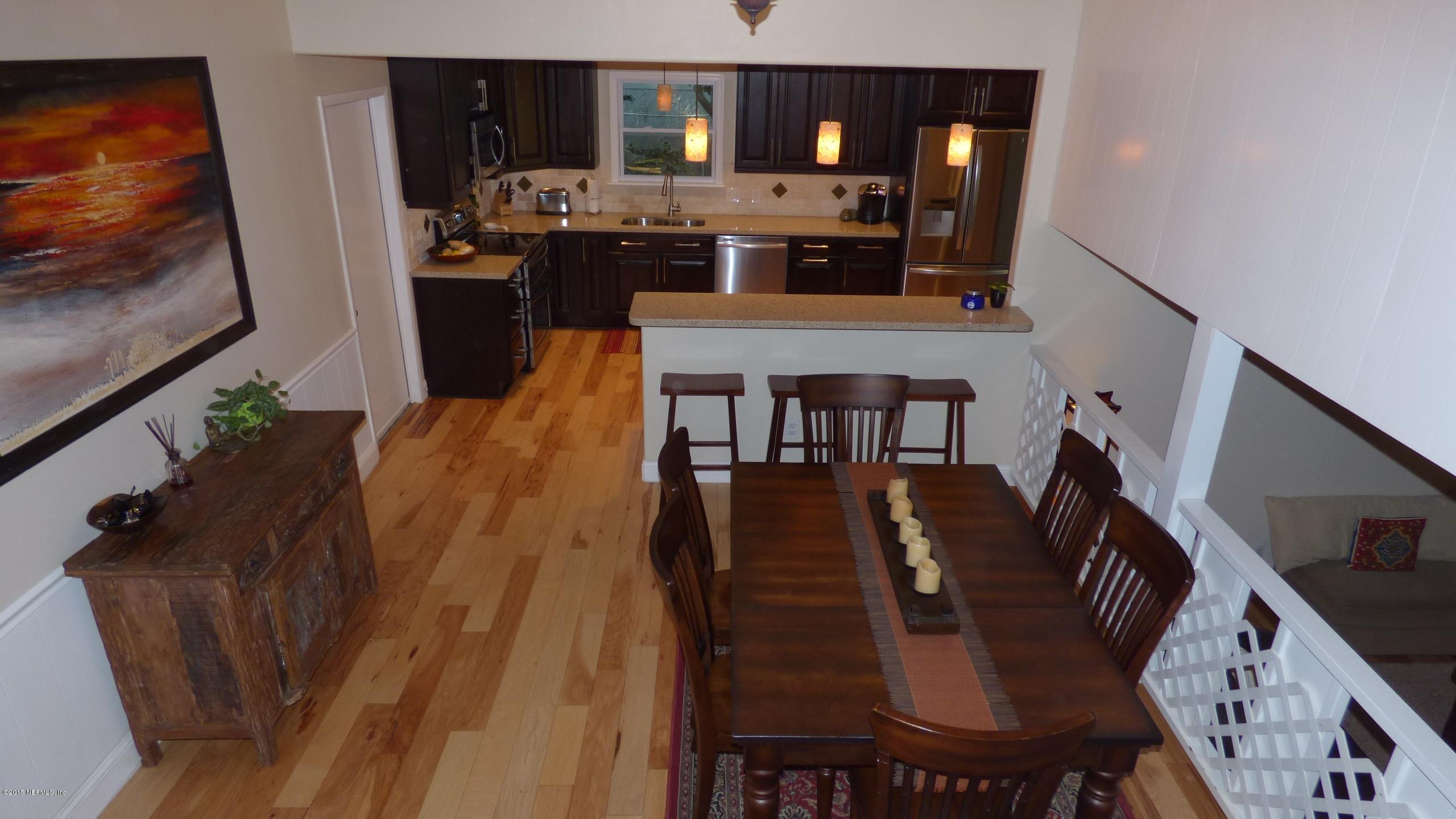 1916 Strickland Road Neptune Beach, FL 32266 - Photo 8 of 23 Dining to Kitchen