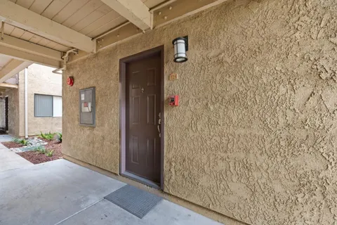 a view of a brick wall
