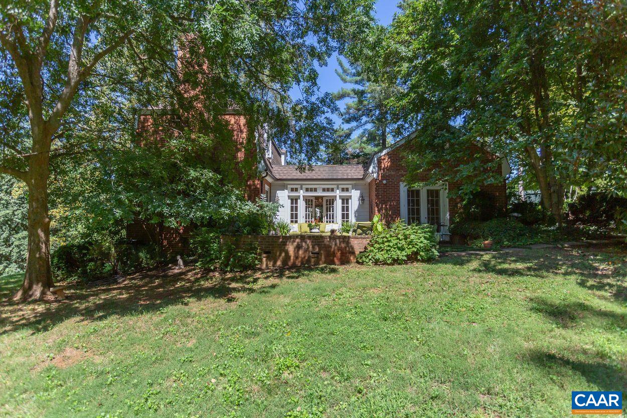 1310 Blue Ridge Road Charlottesville, VA 22903 - Photo 49 of 50 a view of house with yard and outdoor seating