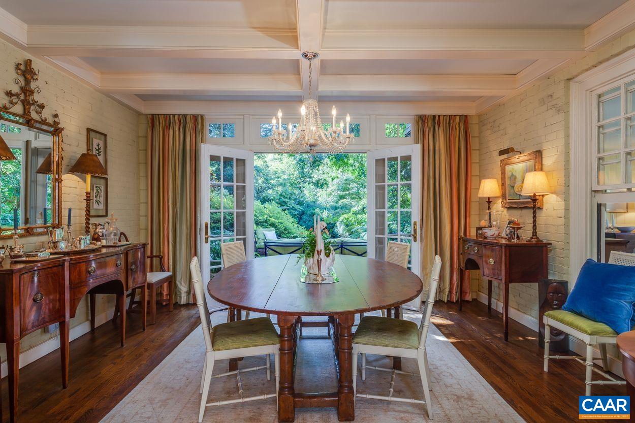 1310 Blue Ridge Road Charlottesville, VA 22903 - Photo 9 of 50 a view of a dining room with furniture window and outside view