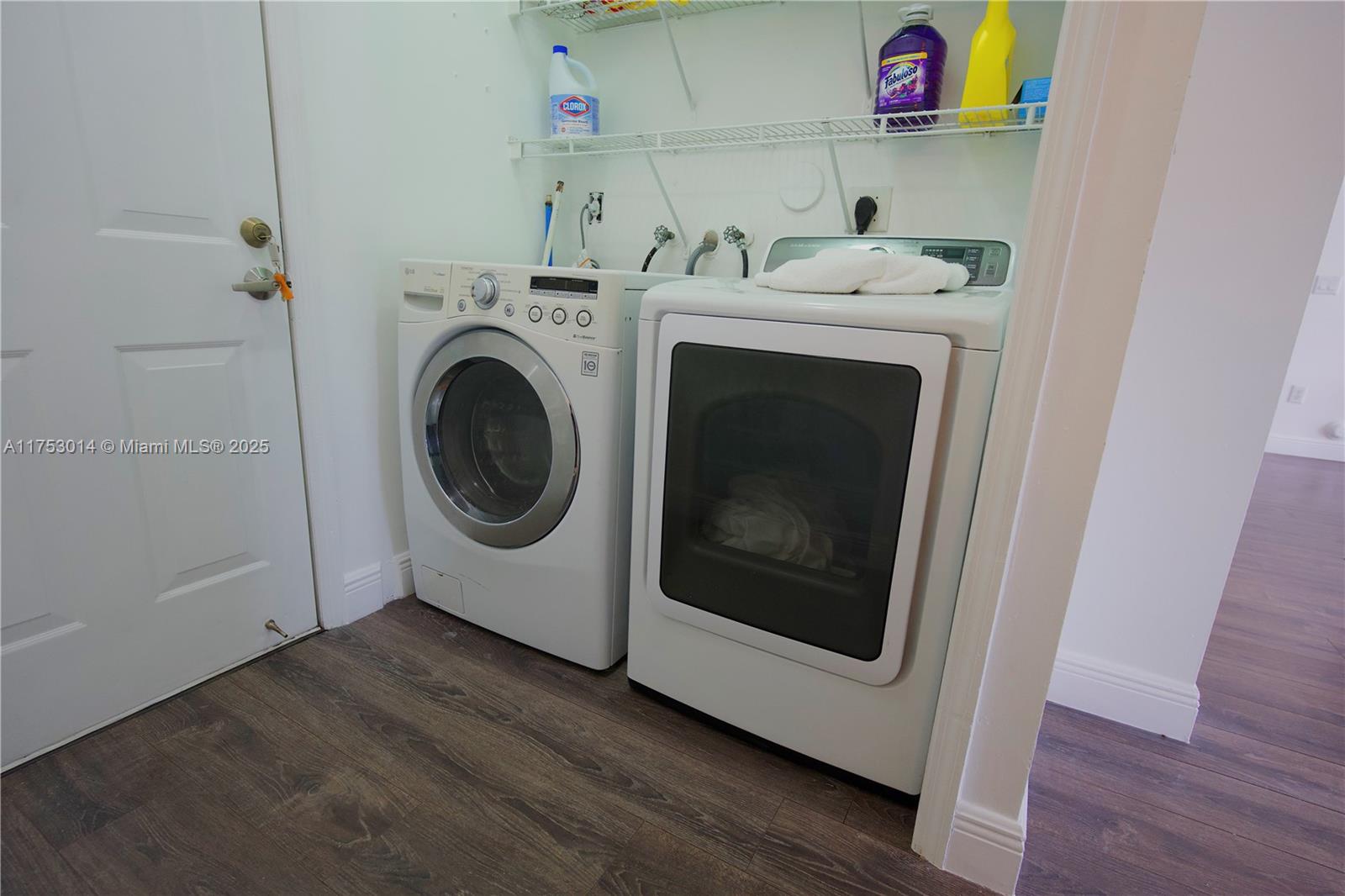 2631 Southwest 153rd Path, Unit 2631 Miami, FL 33185 - Photo 24 of 29 a utility room with dryer and washer