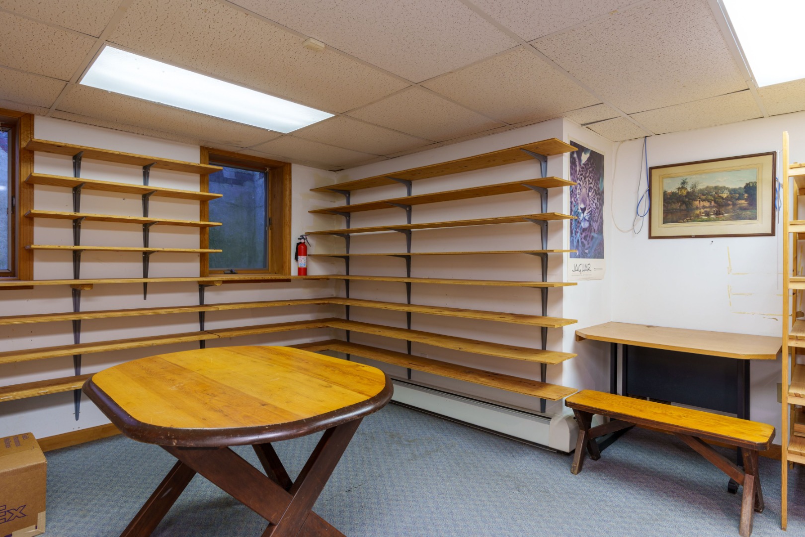 21 Llewellyn Way Edgartown, MA 02539 - Photo 27 of 34 a view of a room with shelves and wooden walls