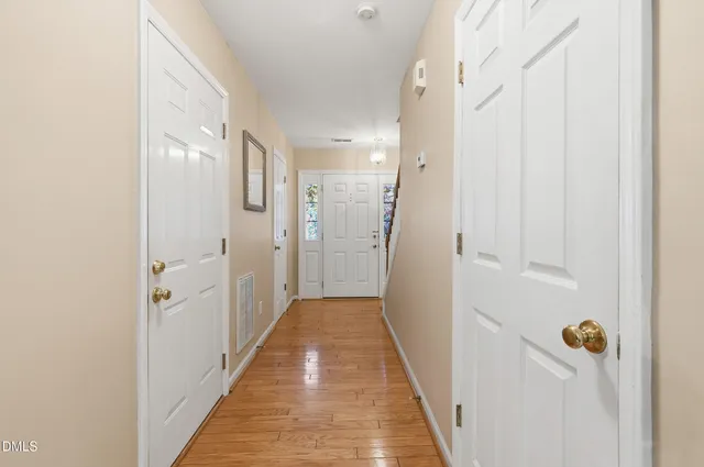 a view of a walk in closet