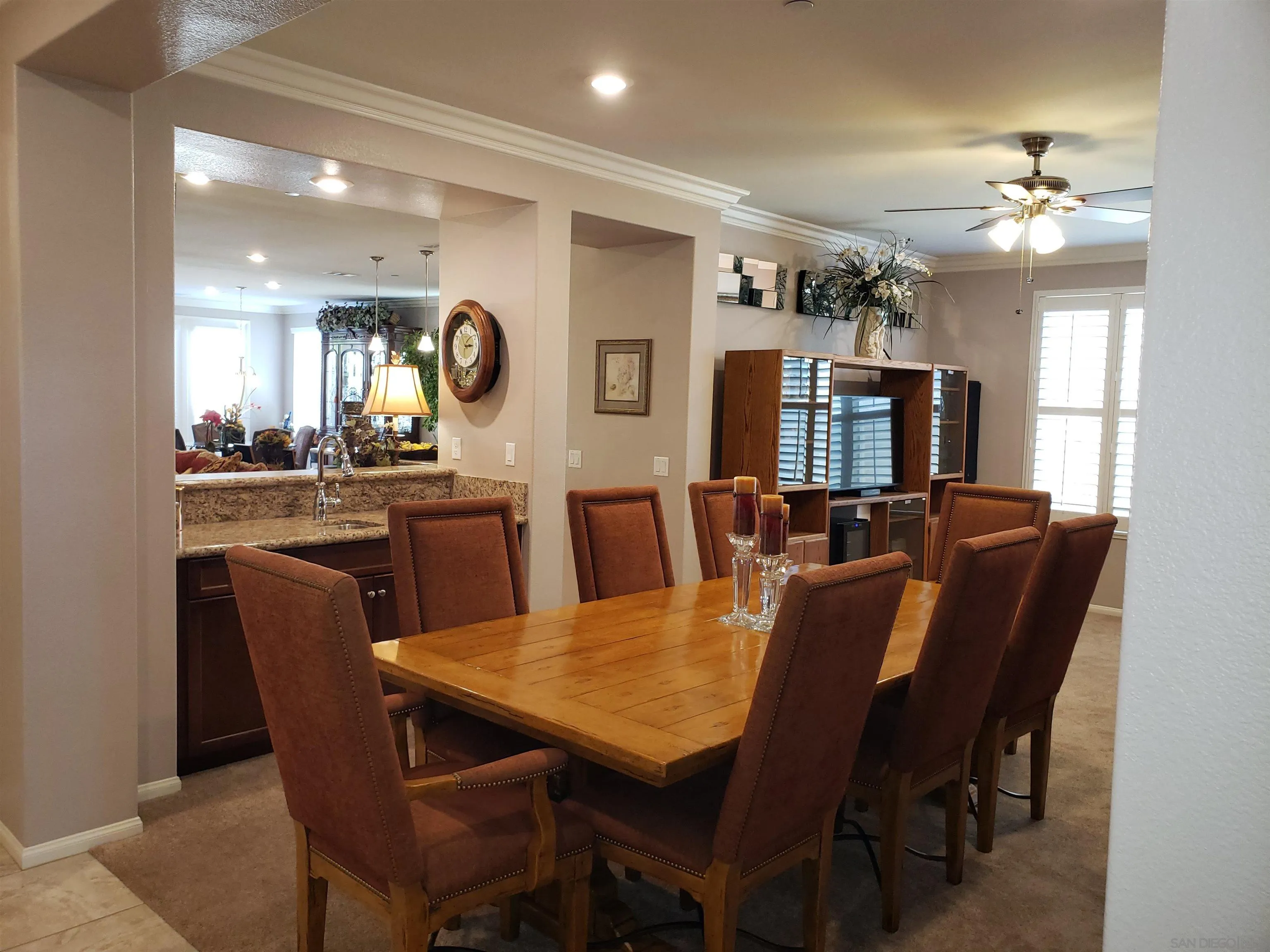 1624 Paseo Diamonte Hemet, CA 92545 - Photo 14 of 35 a view of a dining room with furniture