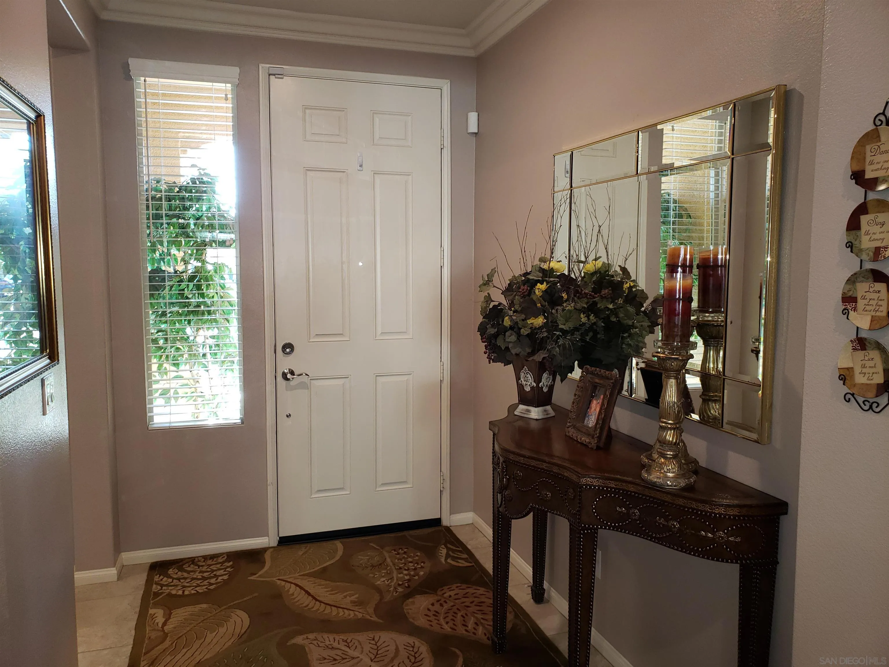 1624 Paseo Diamonte Hemet, CA 92545 - Photo 4 of 35 a view of bathroom with a potted plant on a counter and a window