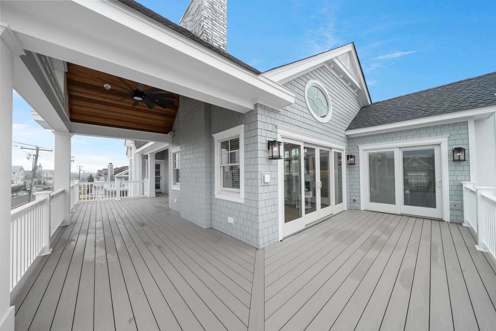 9102 3rd Stone Harbor, NJ 08247 - Photo 14 of 24 a view of a house with a deck