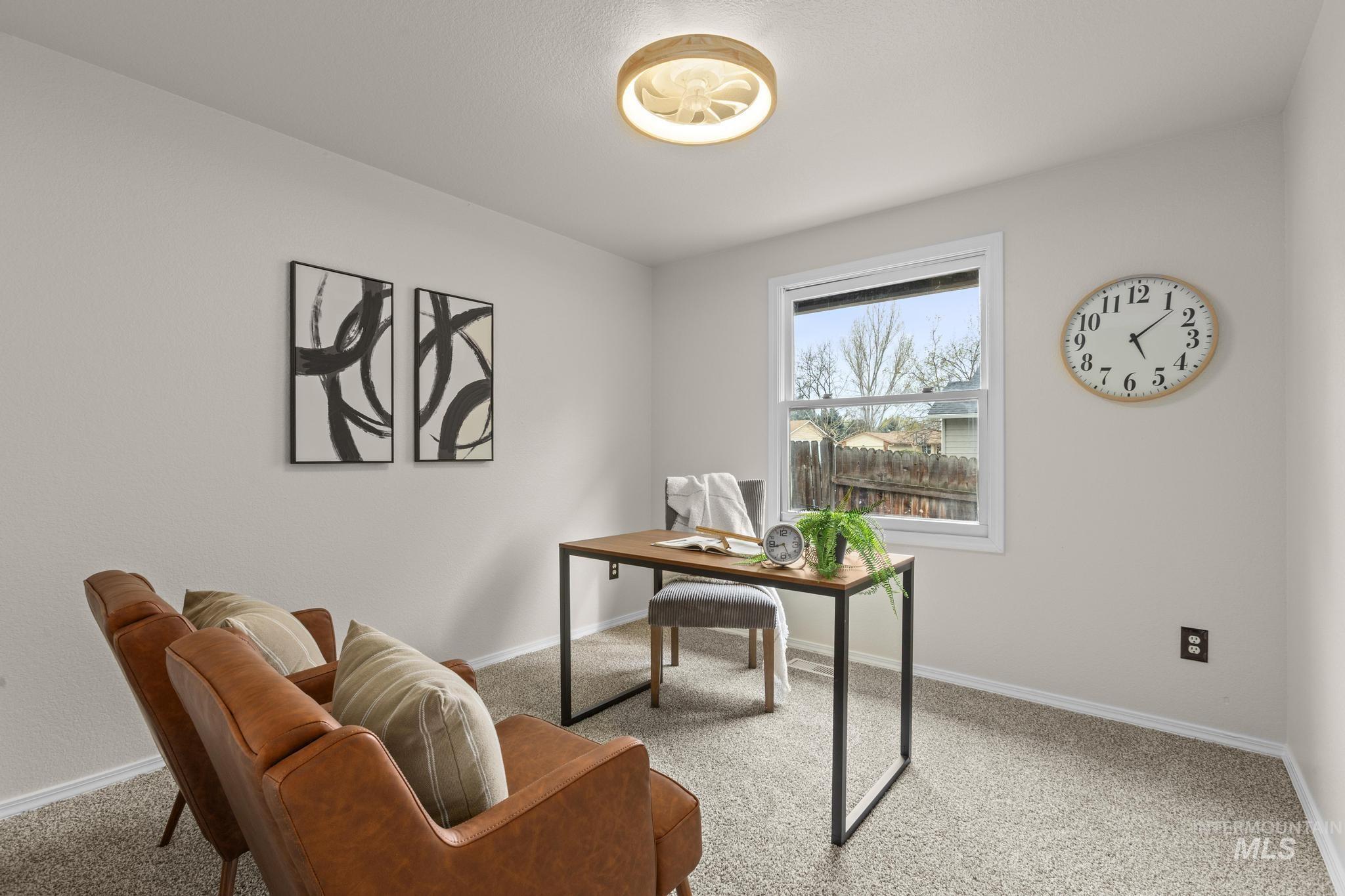 4745 North Oxbow Place Boise, ID 83713 - Photo 26 of 38 Office space featuring carpet flooring