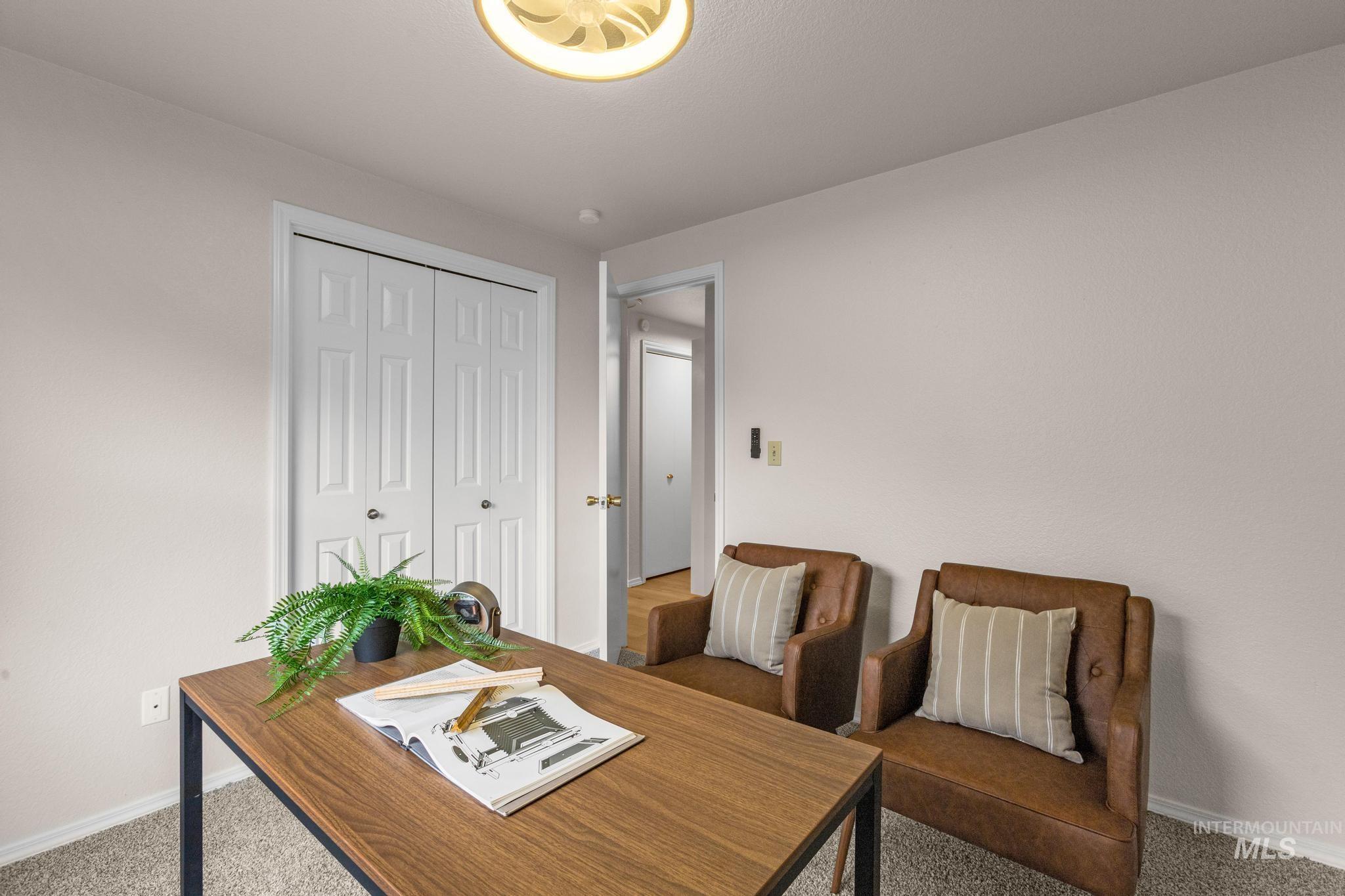4745 North Oxbow Place Boise, ID 83713 - Photo 27 of 38 Carpeted office featuring baseboards