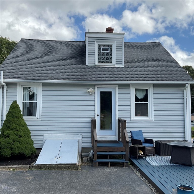 192 Knotty Oak Road Coventry, RI 02816 - Photo 2 of 26 Back door,beautiful deck, bulkhead