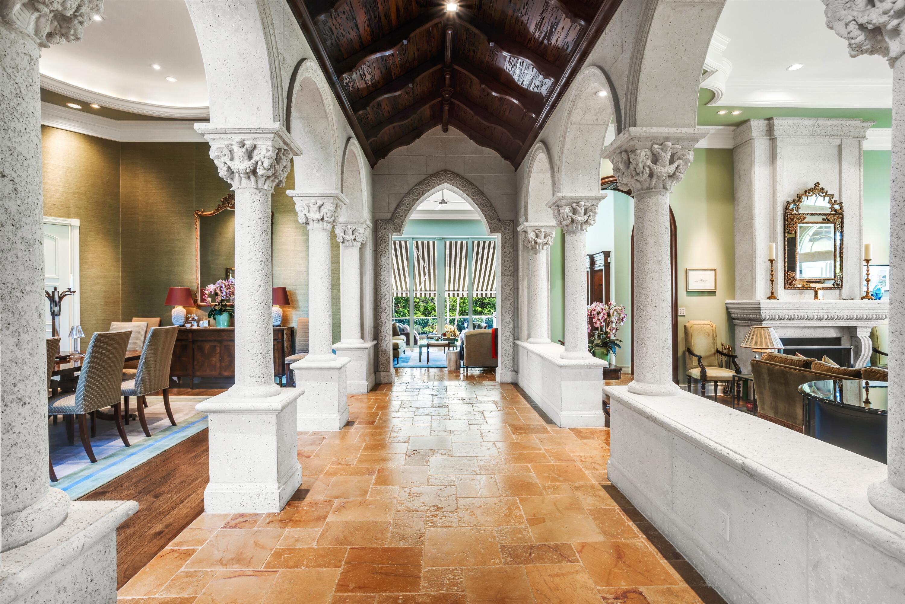 799 Northeast 45th Road Boca Raton, FL 33431 - Photo 11 of 90 a lobby with furniture and a large mirror