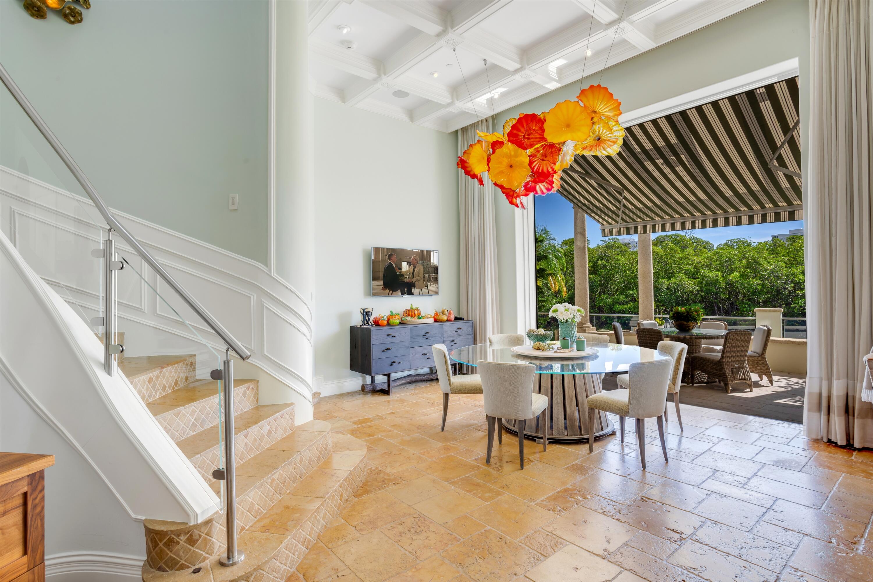 799 Northeast 45th Road Boca Raton, FL 33431 - Photo 25 of 90 M21 - Junior Dining Room with Staircase