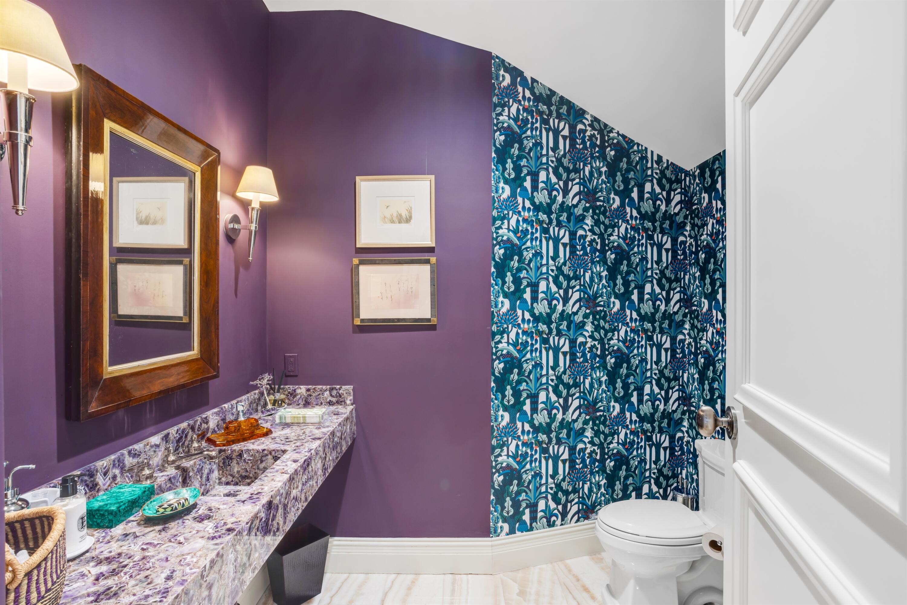 799 Northeast 45th Road Boca Raton, FL 33431 - Photo 30 of 90 a bathroom with a toilet sink and mirror