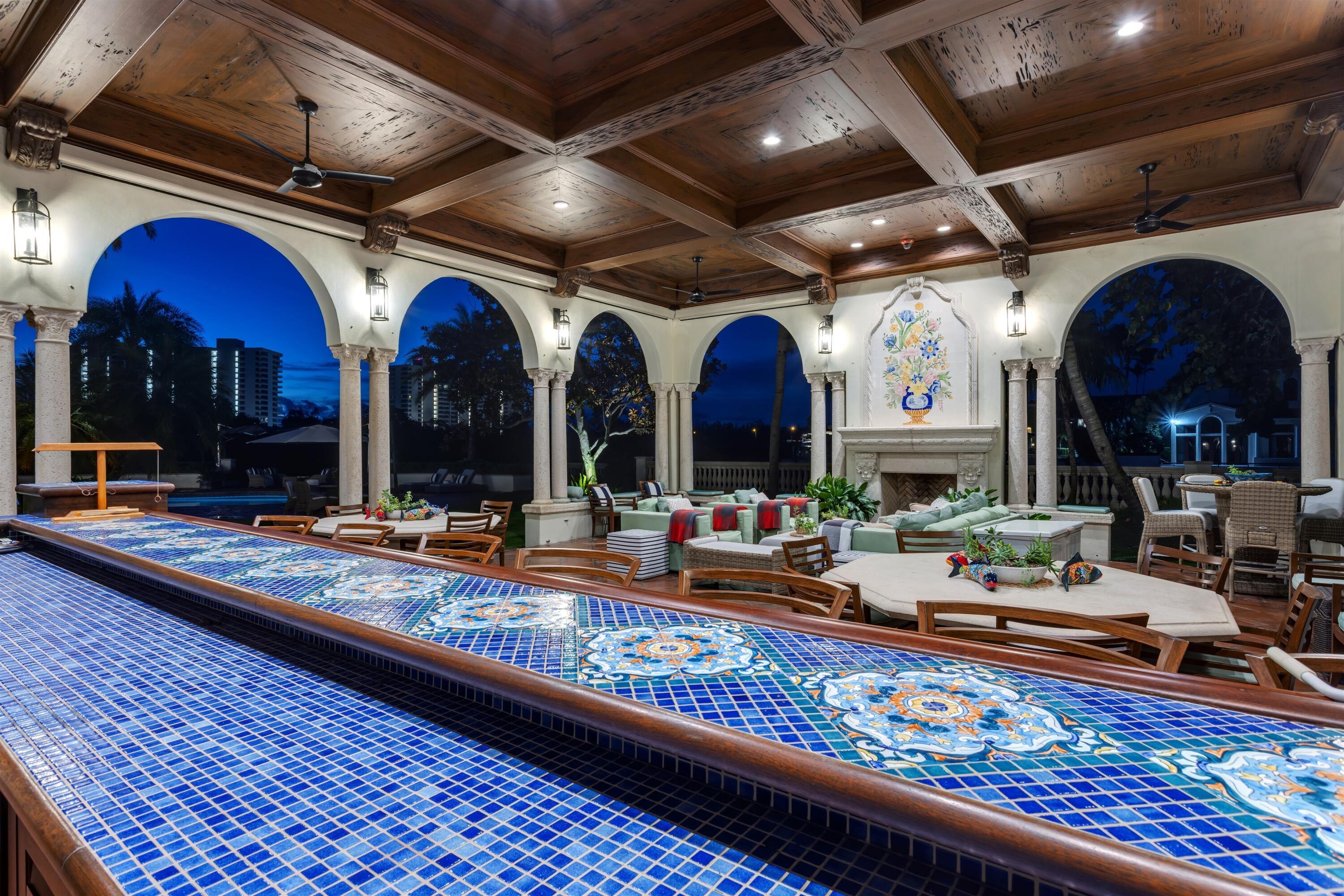 799 Northeast 45th Road Boca Raton, FL 33431 - Photo 84 of 90 M81 - Wet Bar to Cabana Angle Sunrise