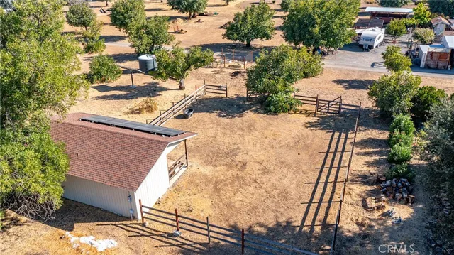 a view of a road with a building
