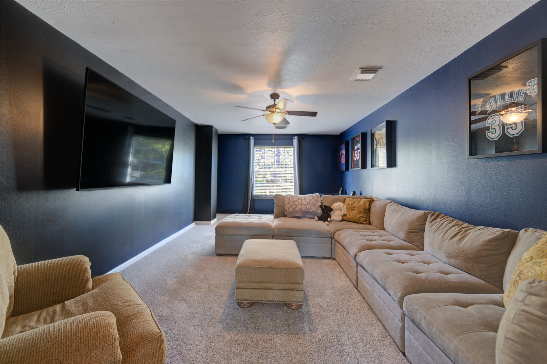 10906 Trail Ridge Drive Houston, TX 77064 - Photo 34 of 41 Private media/bonus room offering the ideal space for entertainment and viewing.