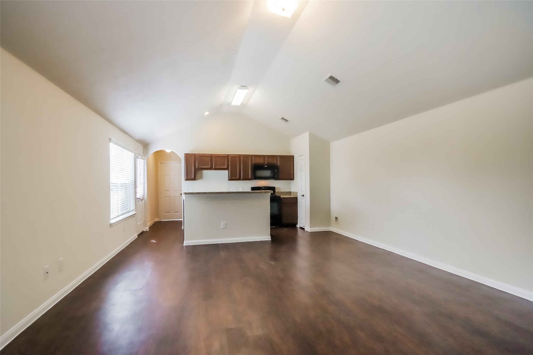 2418 High Island Way, Unit A Houston, TX 77073 - Photo 4 of 14 a view of kitchen with wooden floor