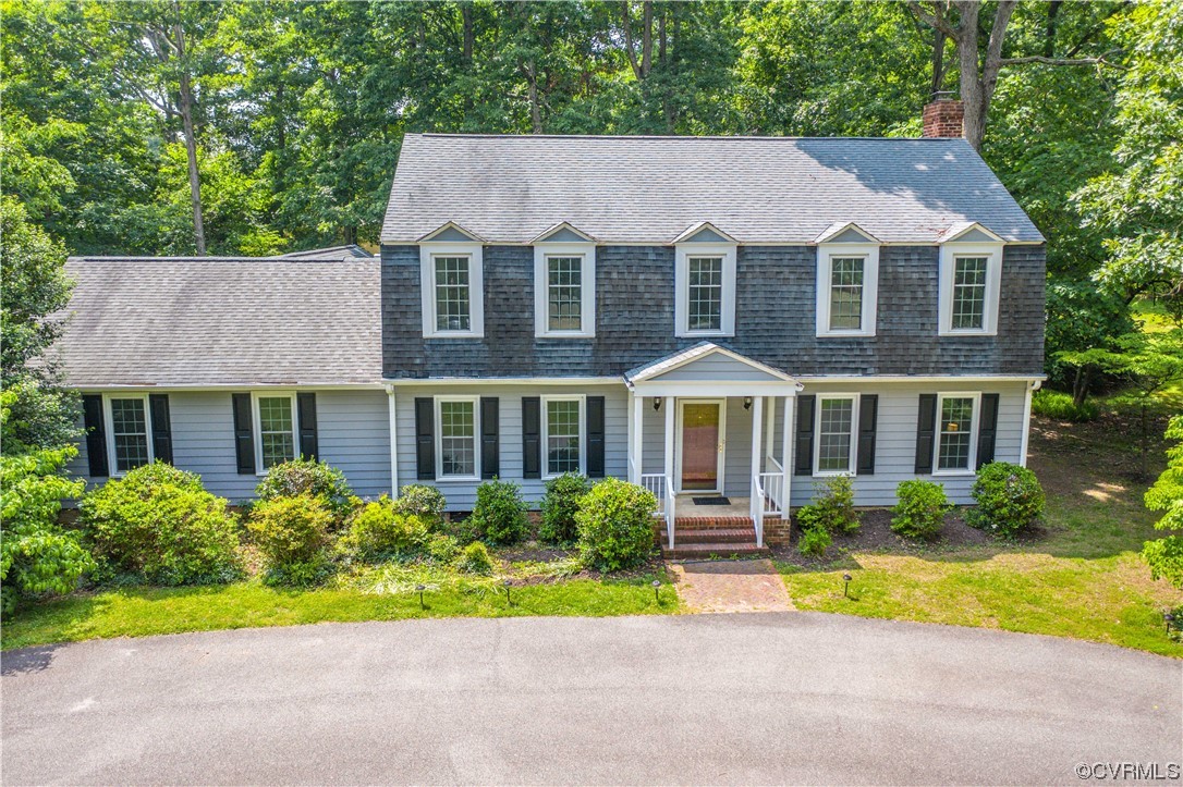 2620 Salisbury Road Midlothian, VA 23113 - Photo 32 of 36 a front view of a house with a yard and trees