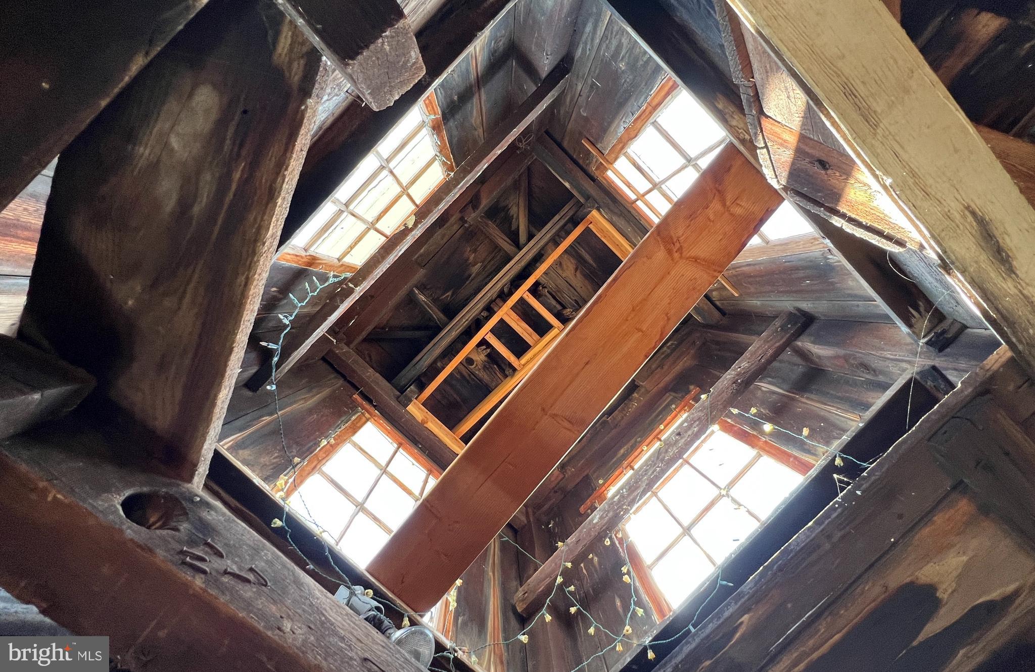114 Headquarters Road Erwinna, PA 18920 - Photo 36 of 39 A view up into the bell steeple