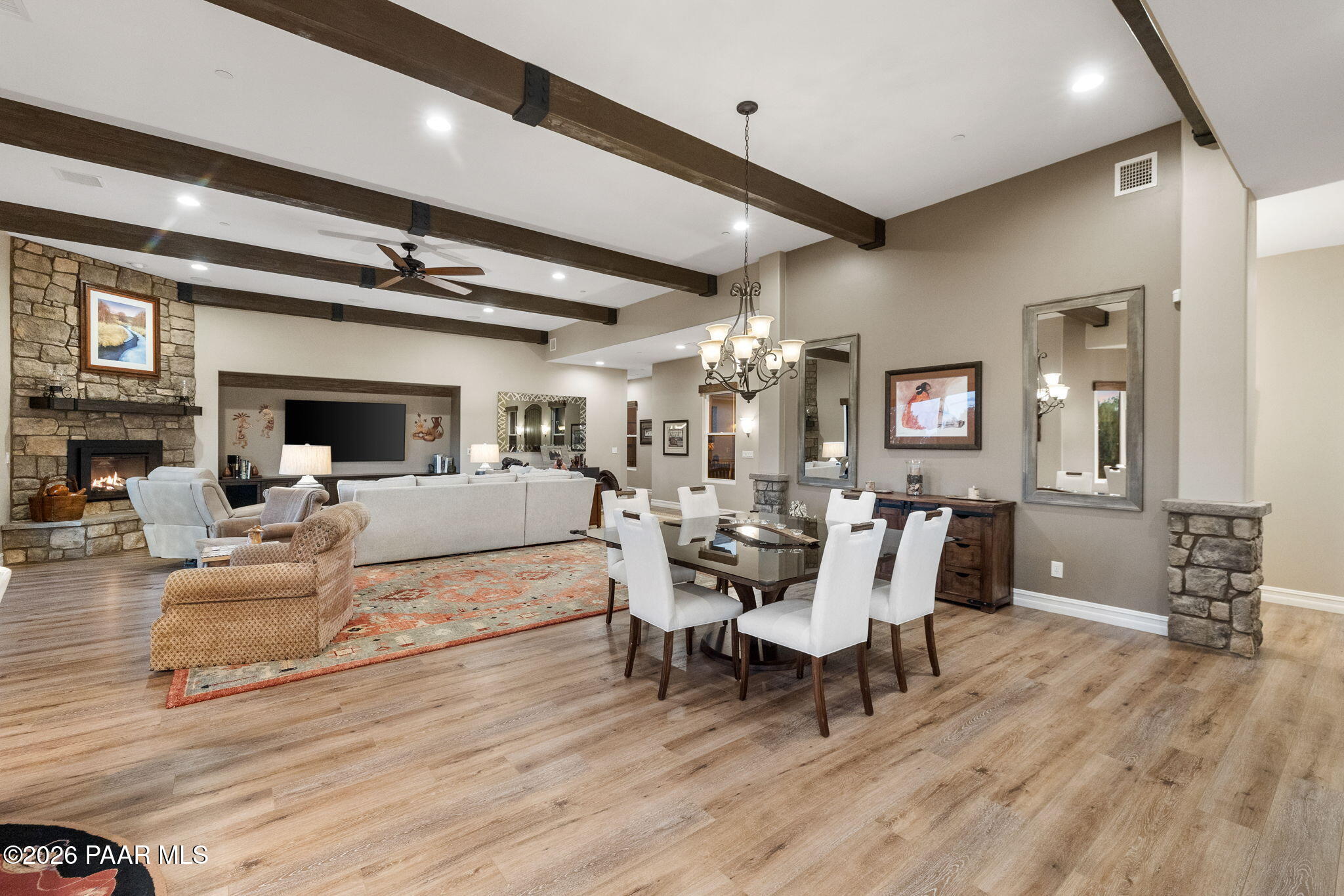 14935 North Kokopelli Road Prescott, AZ 86305 - Photo 25 of 111 34-Dining Room and Living Room
