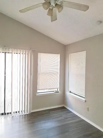 a view of wooden floor