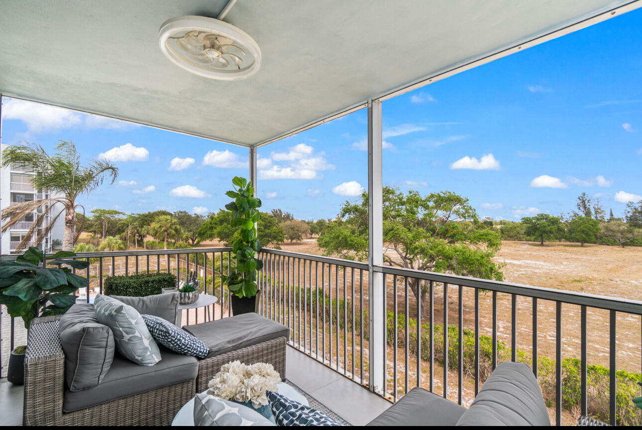 5500 Northwest 2nd Avenue, Unit 414 Boca Raton, FL 33487 - Photo 25 of 38 a view of a couches in the balcony