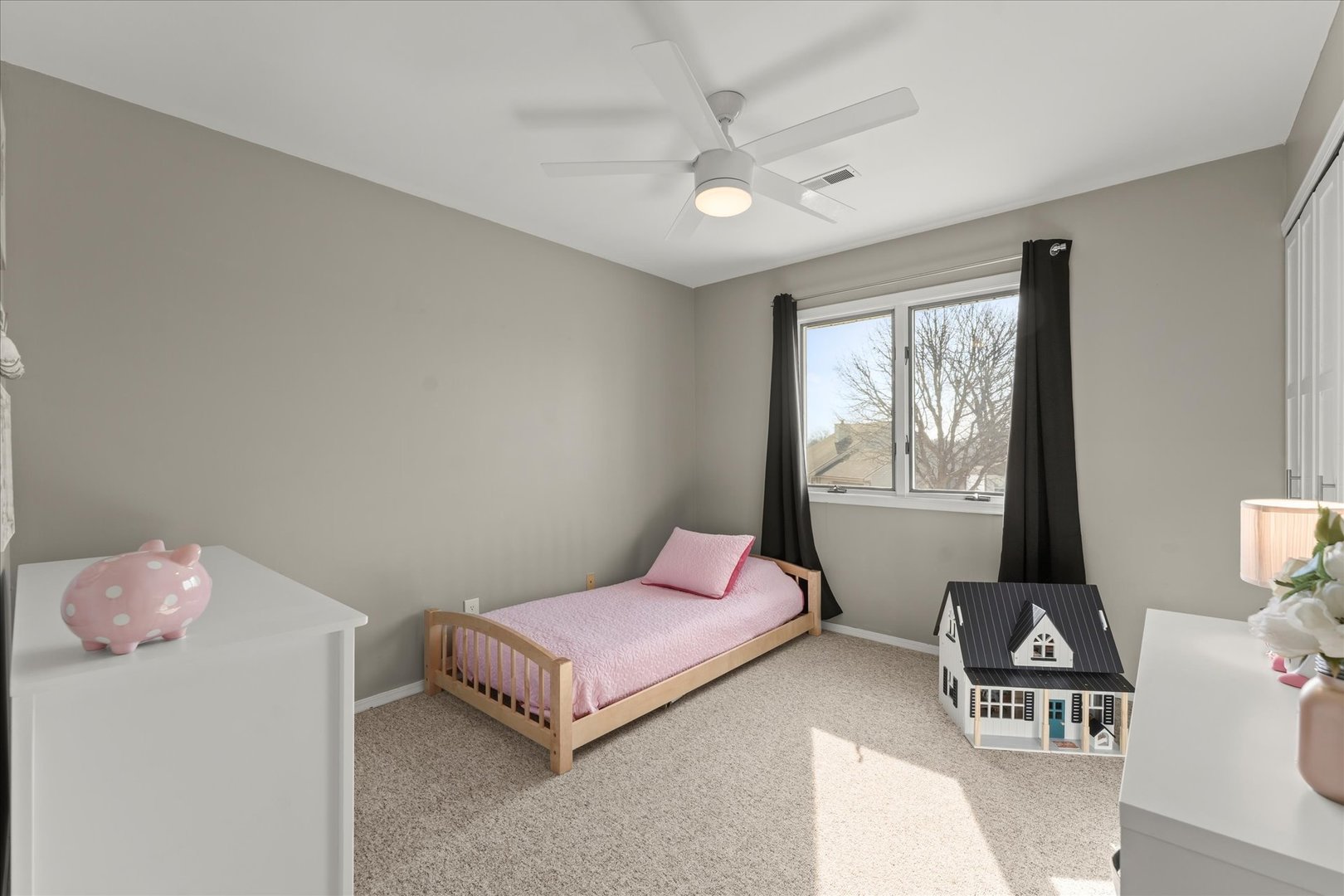 2608 Rachel Road Champaign, IL 61822 - Photo 28 of 47 a bedroom with furniture and a window