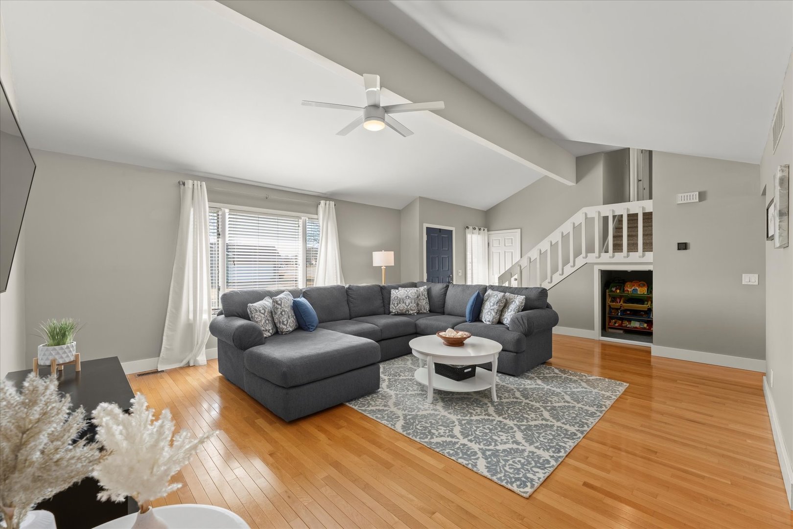 2608 Rachel Road Champaign, IL 61822 - Photo 6 of 47 a living room with furniture and a rug