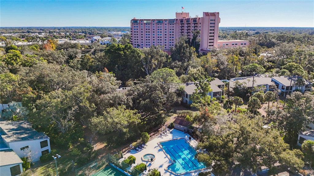 1508 Pelican Cove Road, Unit GR232 Sarasota, FL 34231 - Photo 29 of 54 an aerial view of a city