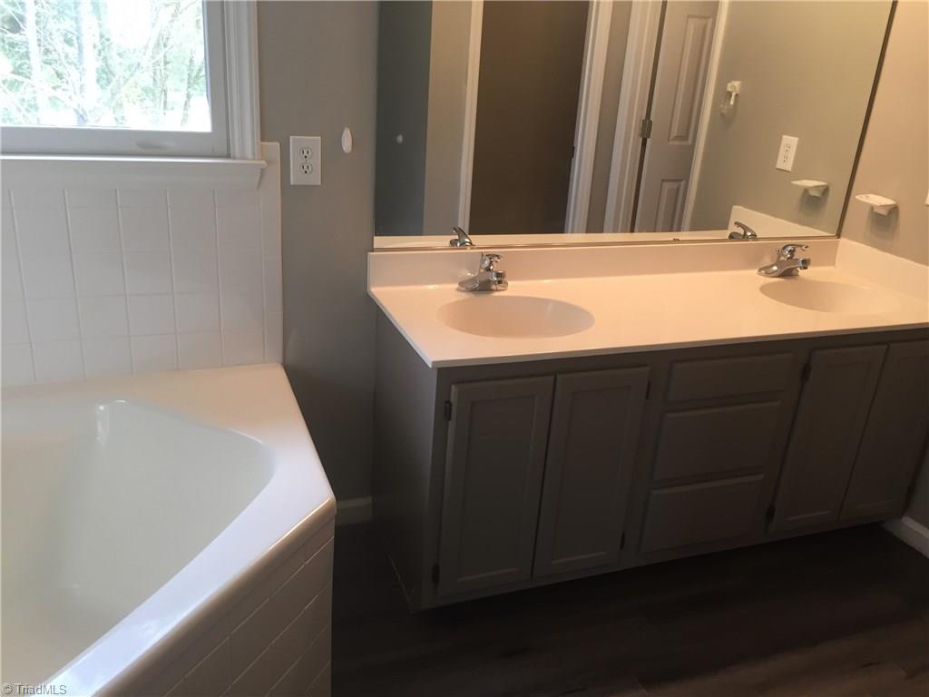 2612 Celeste Road Walkertown, NC 27051 - Photo 16 of 23 Upstairs Master Double Sinks