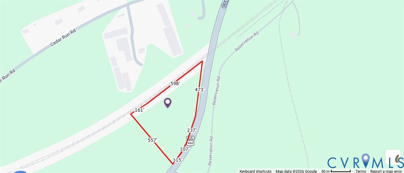 0 Cox -460 Business Road Blackstone, VA 23824 - Photo 1 of 5 Property Map. Outlining the boundaries and dimensi