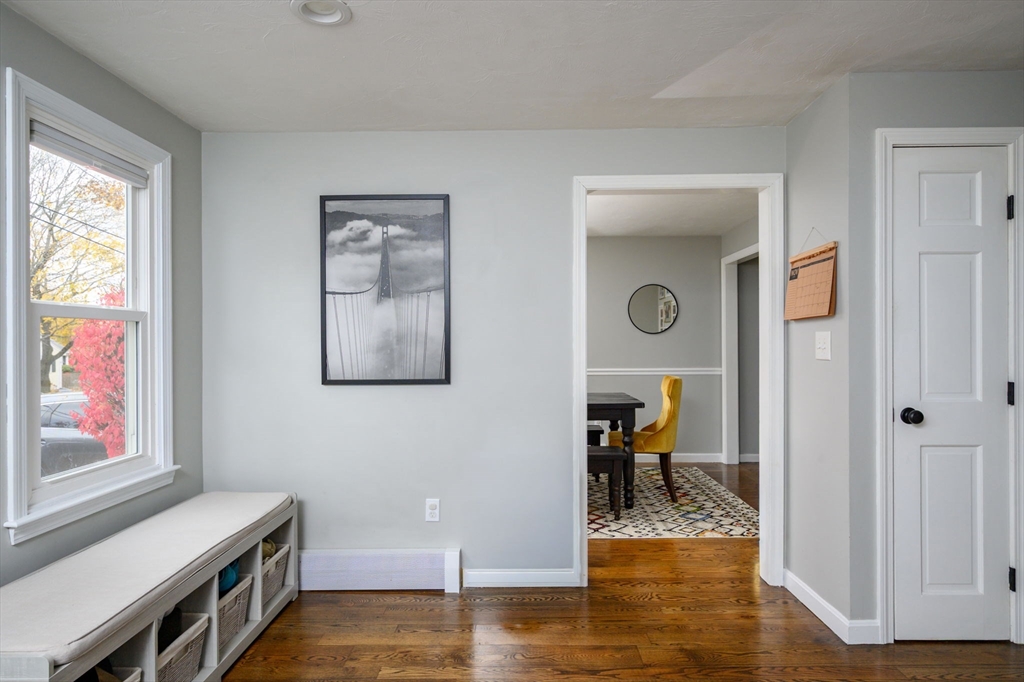67 School Street Hanover, MA 02339 - Photo 8 of 29 a view of an entryway with wooden floor