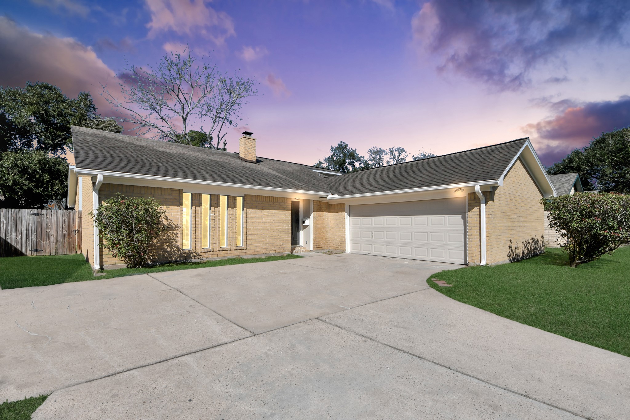 9114 Spellman Road Houston, TX 77031 - Photo 30 of 30 a view of a house with a yard and garage