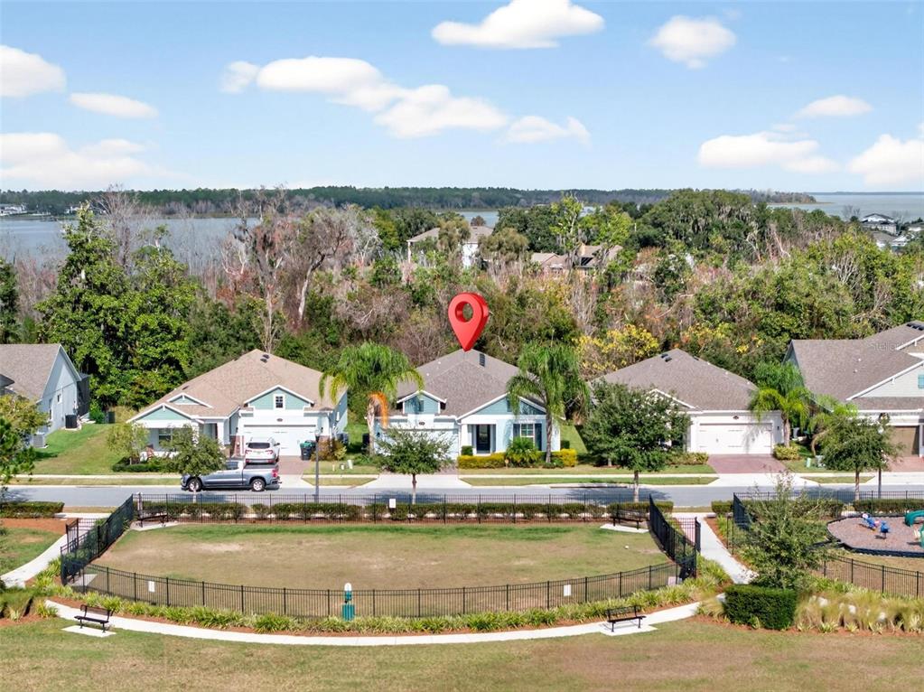 2139 Bay Line Road Oakland, FL 34787 - Photo 43 of 57 a view of swimming pool with outdoor seating and lake view