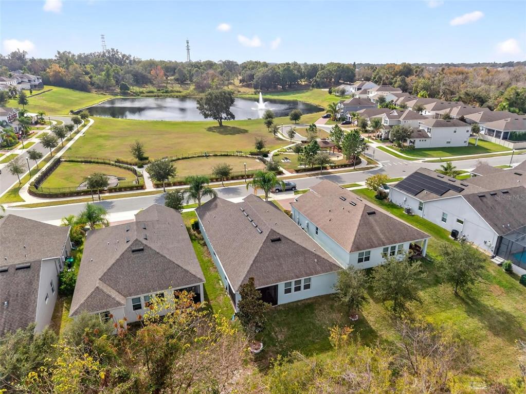 2139 Bay Line Road Oakland, FL 34787 - Photo 45 of 57 an aerial view of residential houses with outdoor space and river