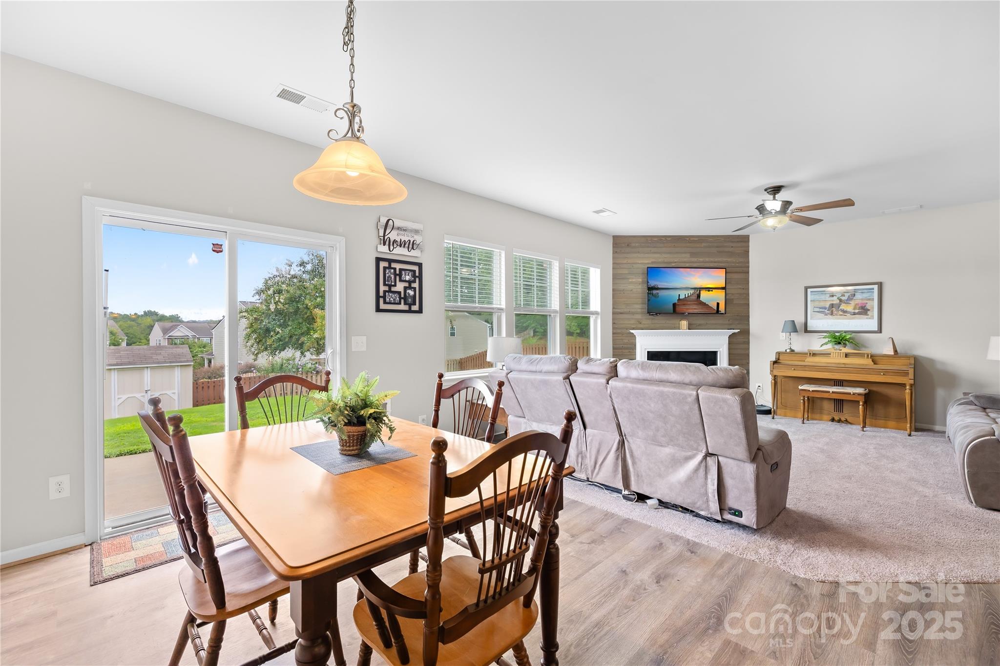 1858 Caprington Drive Fort Mill, SC 29707 - Photo 21 of 46 a view of a dining room with furniture window and outside view
