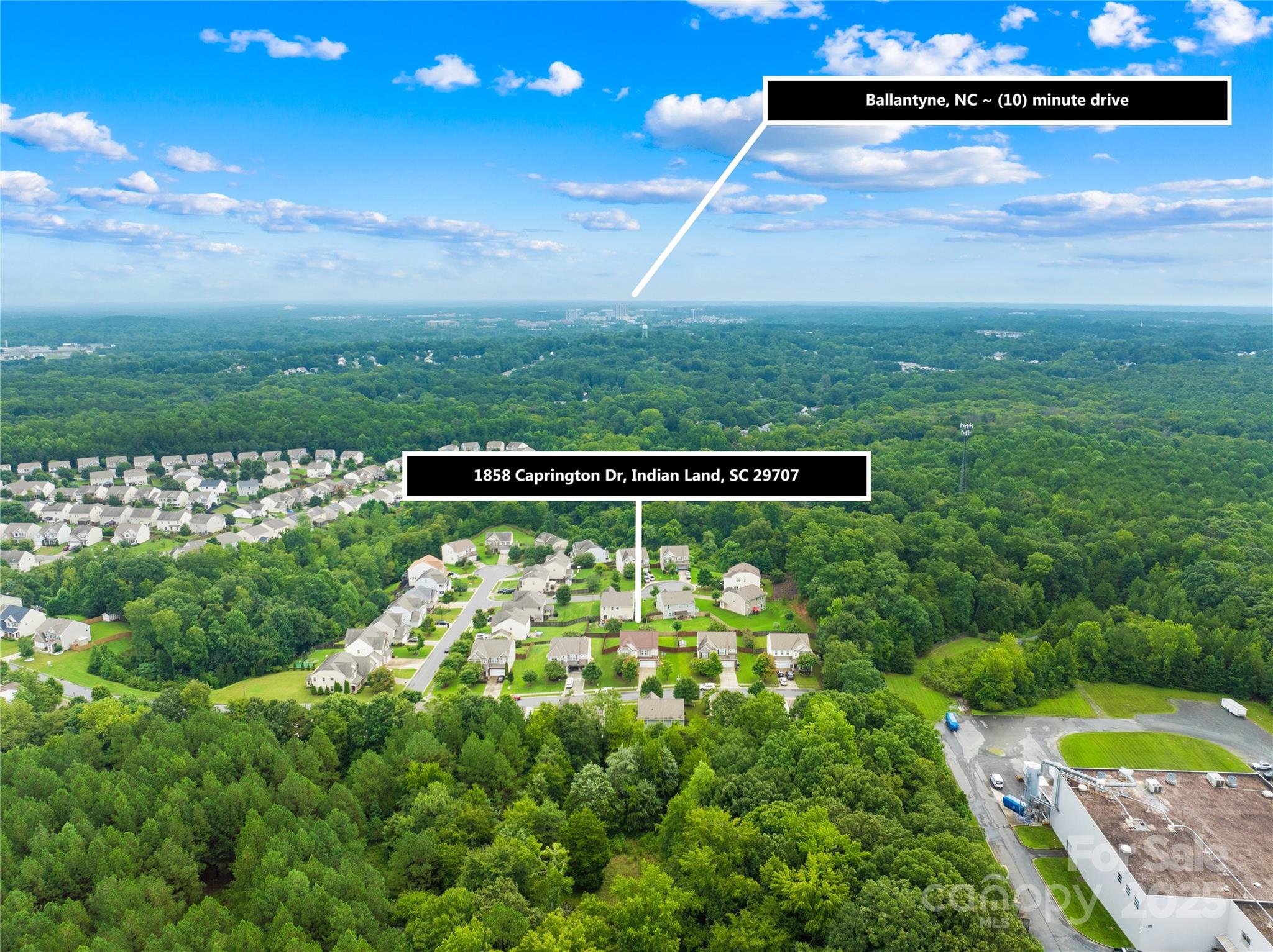 1858 Caprington Drive Fort Mill, SC 29707 - Photo 45 of 46 a view of a back yard