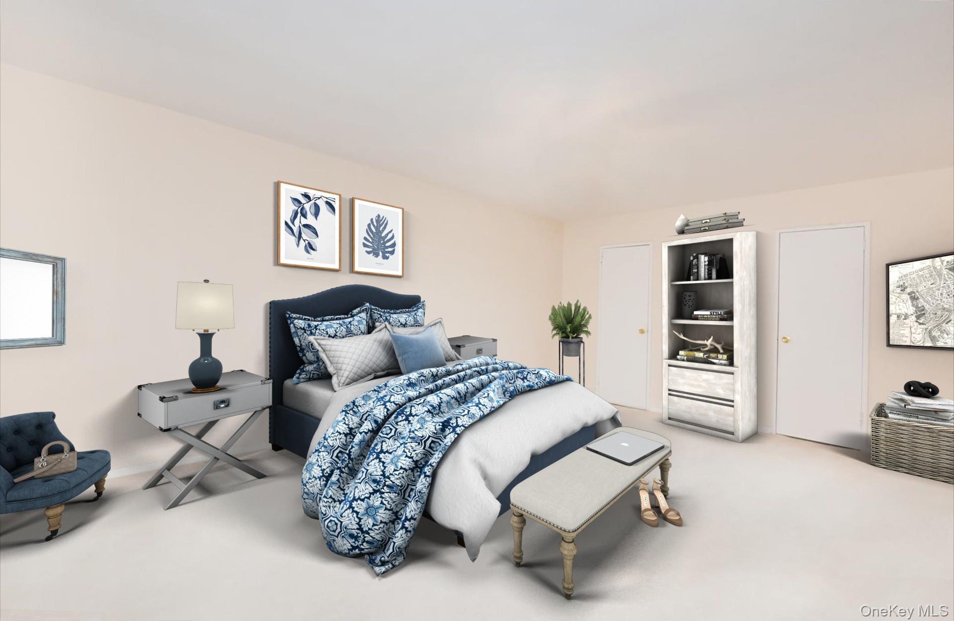 25 Canterbury Road, Unit 3L Great Neck, NY 11021 - Photo 19 of 29 Interior Designer's Vision of the Bedroom