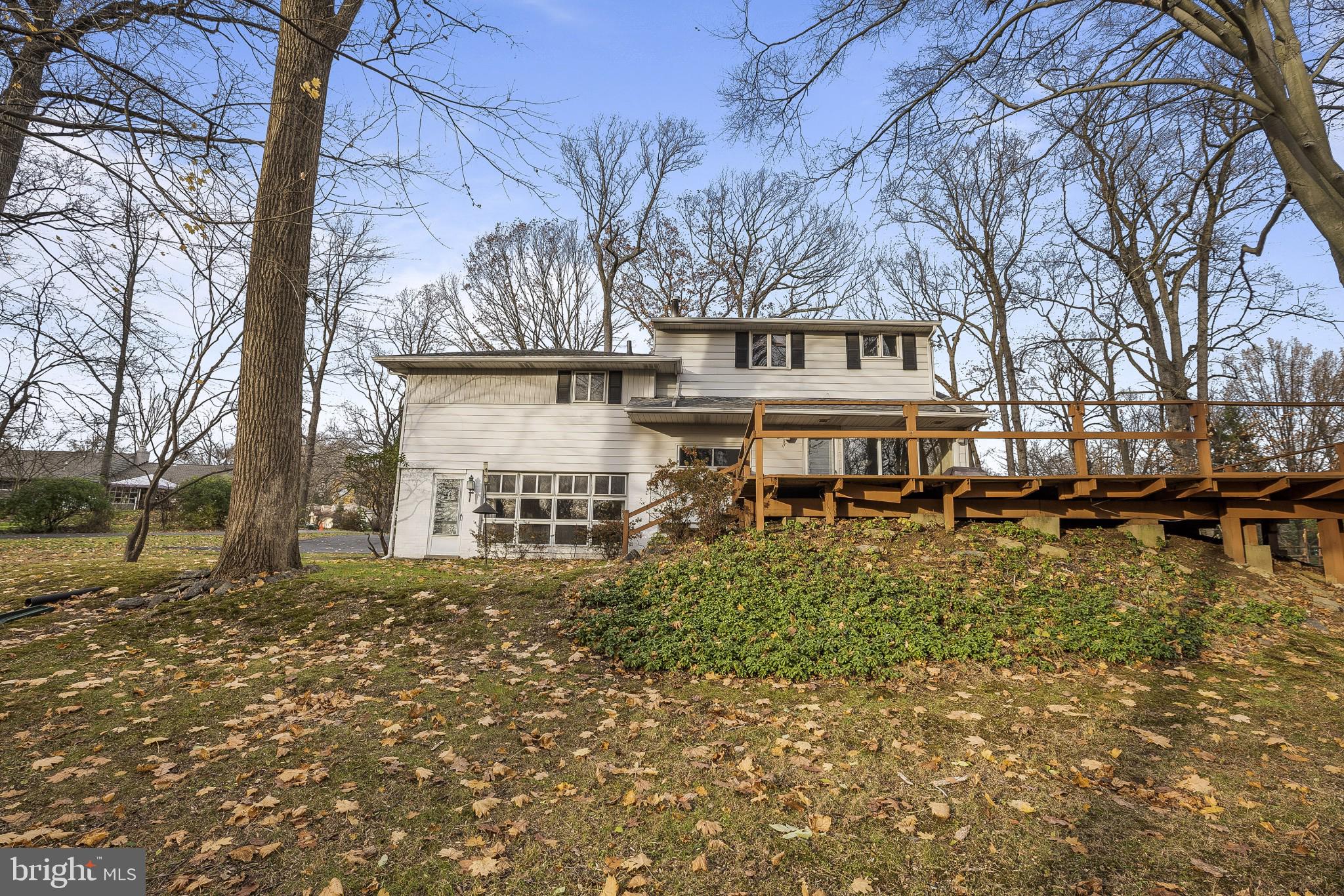 1020 Kipling Road Jenkintown, PA 19046 - Photo 38 of 42 Back of the house, great for entertaining