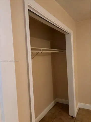 a view of closet