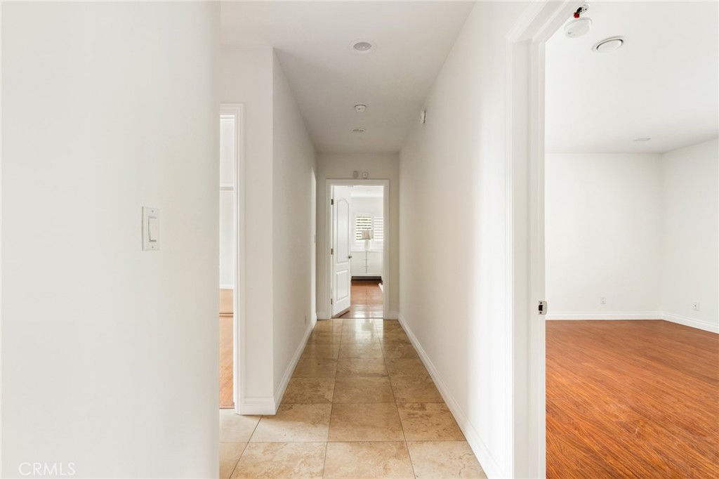 3336 Villa Mesa Road Pasadena, CA 91107 - Photo 19 of 60 a view of a hallway with wooden floor