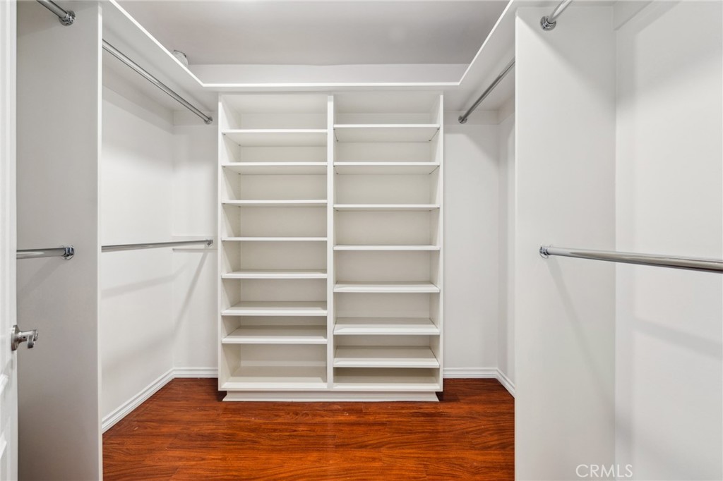 3336 Villa Mesa Road Pasadena, CA 91107 - Photo 26 of 60 a view of walk in closet with empty racks