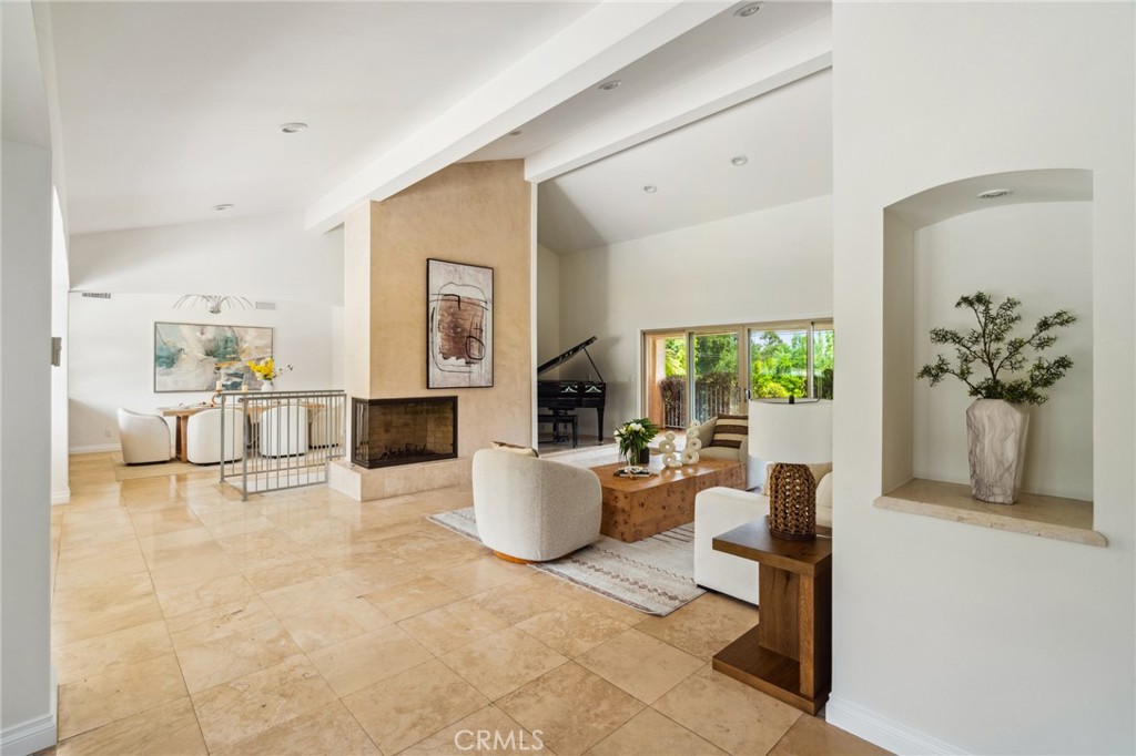 3336 Villa Mesa Road Pasadena, CA 91107 - Photo 8 of 60 a living room with furniture and a large window