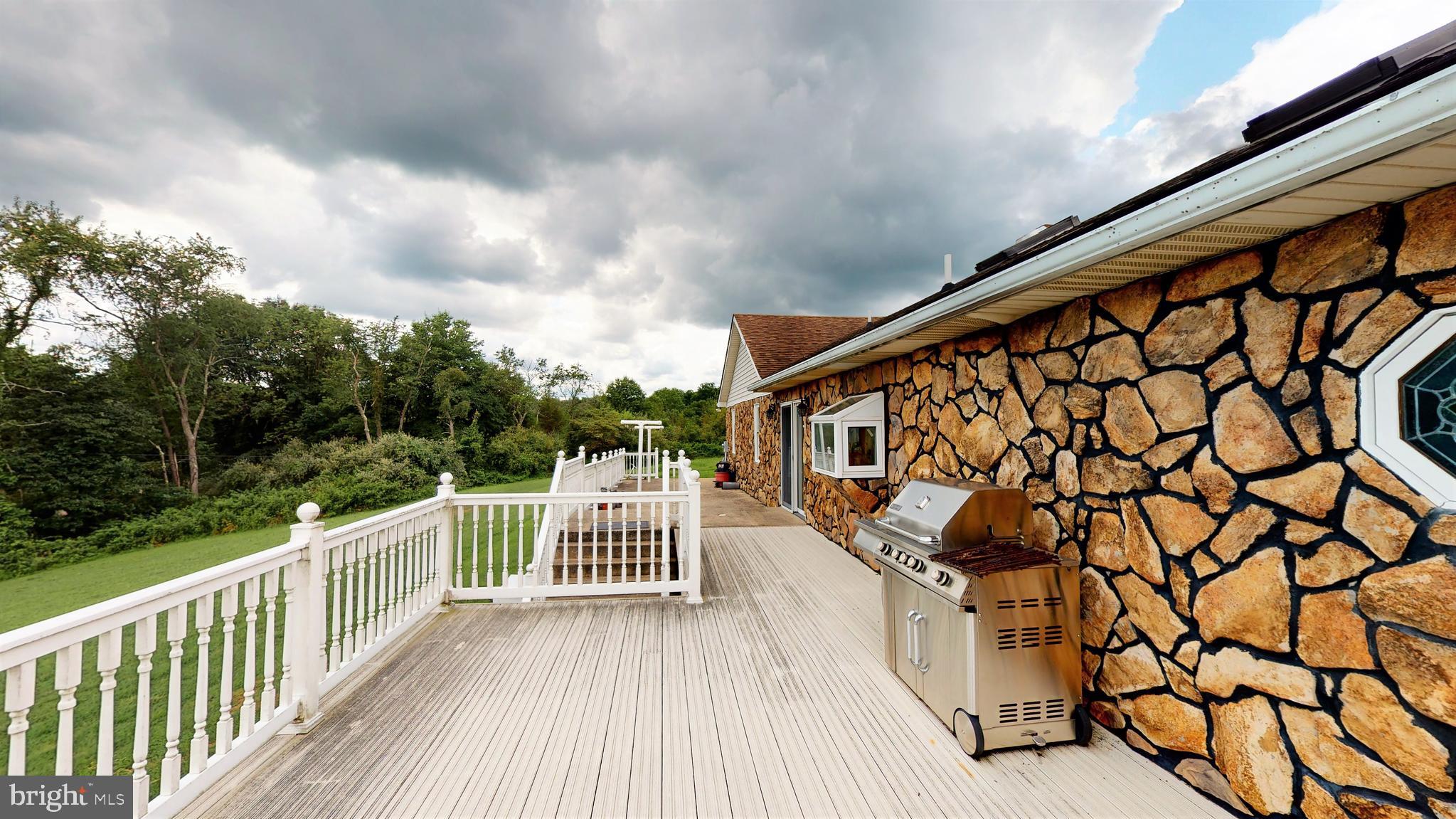 6119 Detrick Road Mount Airy, MD 21771 - Photo 22 of 37 Rear deck, propane line run for grill
