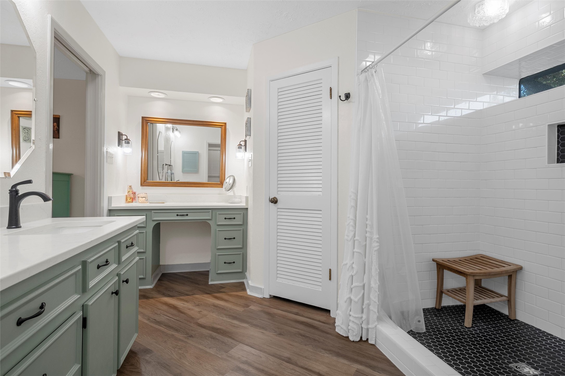 1330 State Highway Kosse, TX 76653 - Photo 32 of 39 a bathroom with a sink and a mirror