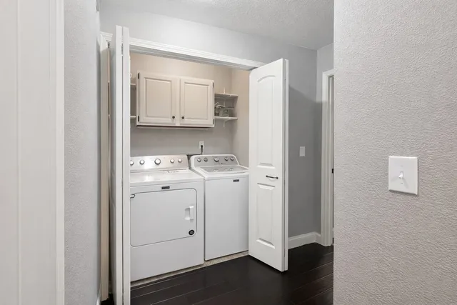 a view of washer and dryer