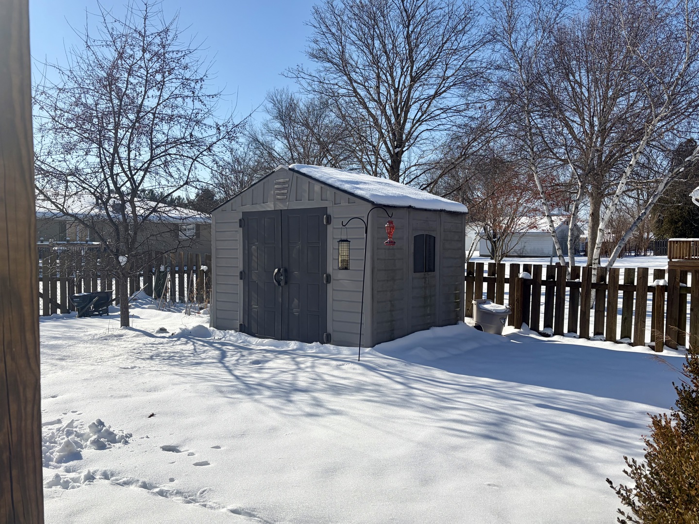 502 Kenneth Drive Heyworth, IL 61745 - Photo 16 of 18 a view of house with a yard covered in snow