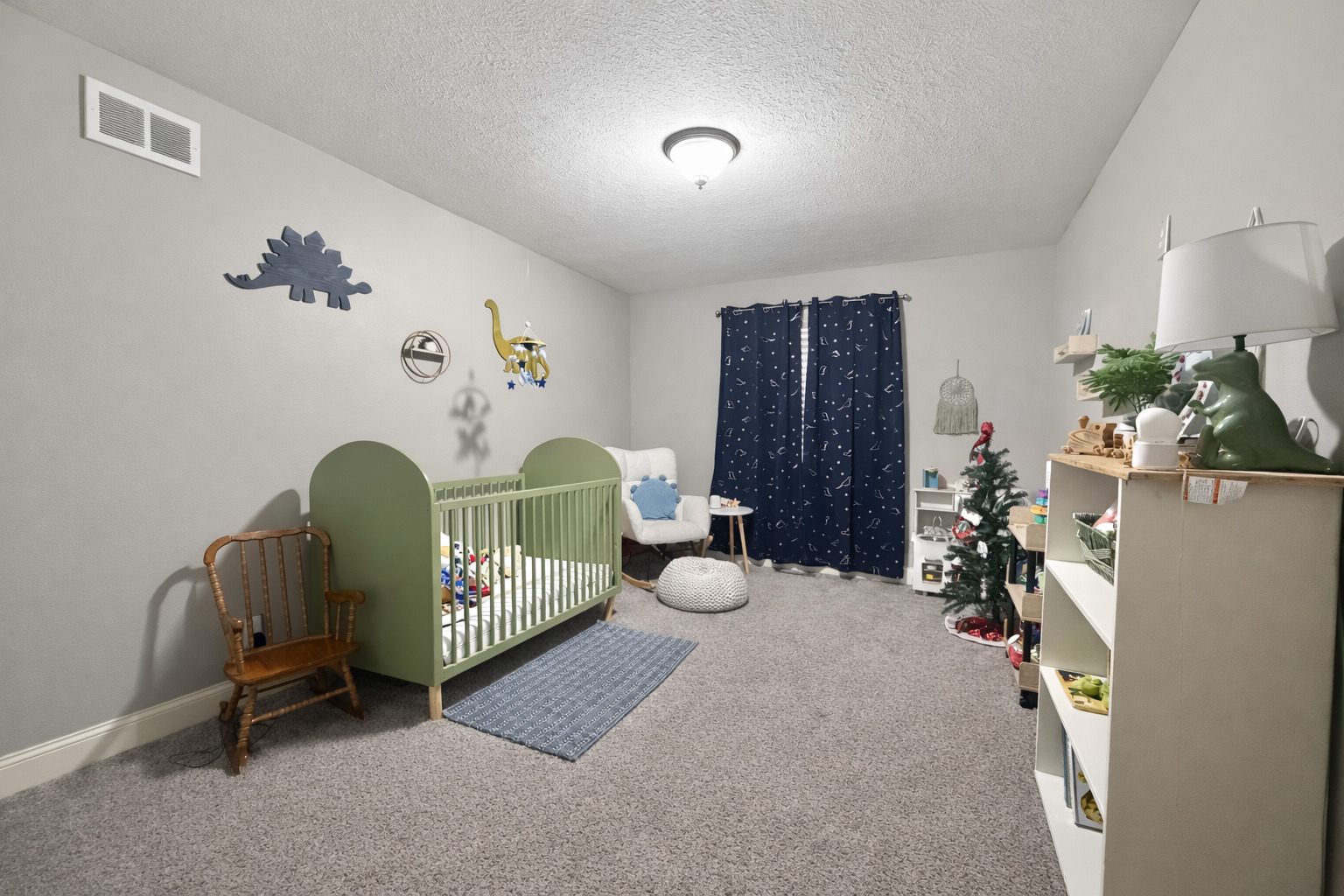 502 Kenneth Drive Heyworth, IL 61745 - Photo 10 of 18 a bedroom with furniture and a large window