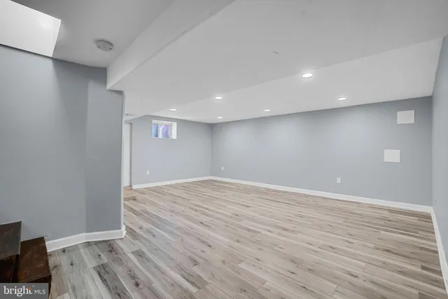 wooden floor in an empty room