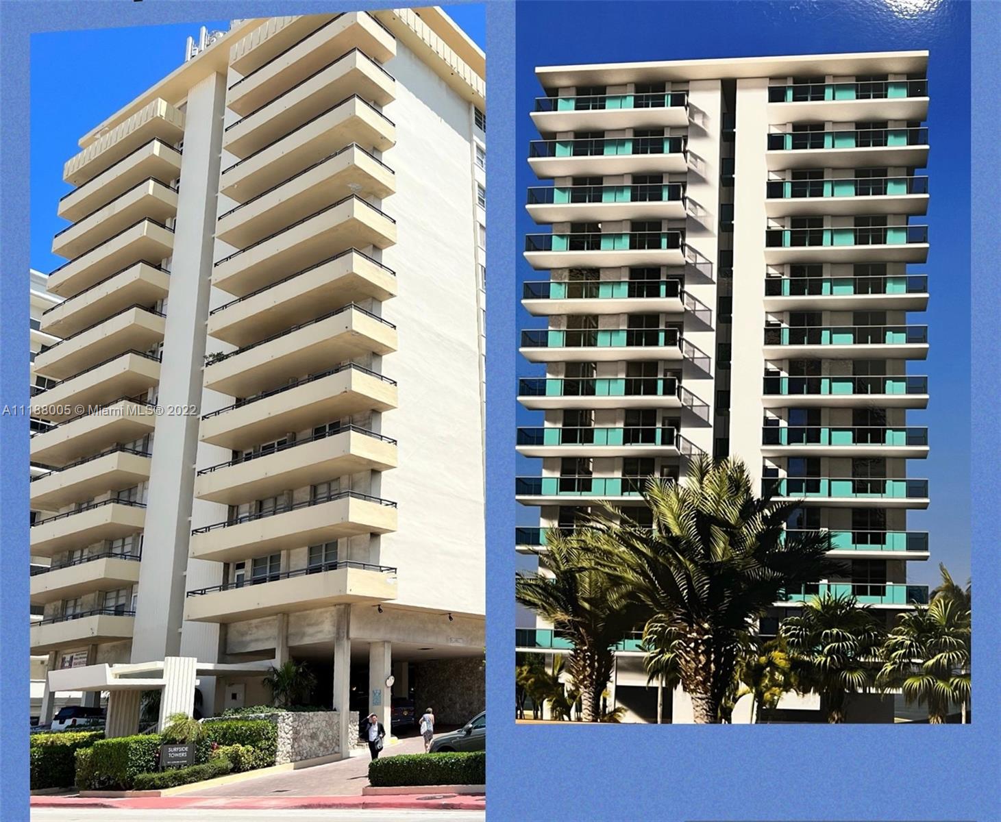 9511 Collins Avenue, Unit 308 Surfside, FL 33154 - Photo 2 of 14 a front view of a building